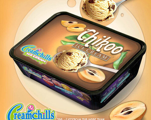 Chikoo IceCream Tub Tabletop-3d